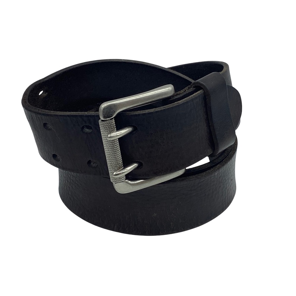Levi's Mens Brown Genuine Leather Double Prong Roller Buckle Belt 38 11LV02BY